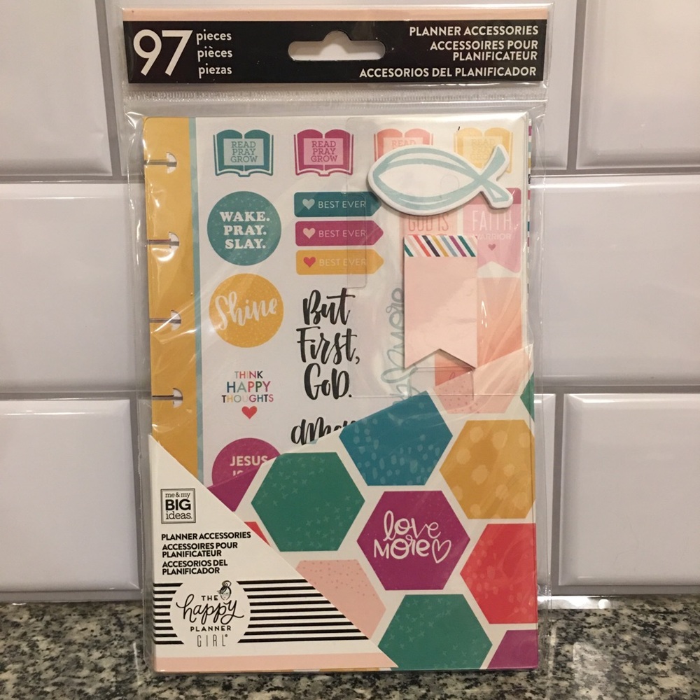 Happy Planner Faith Warrior Accessories